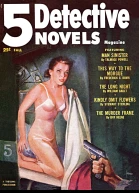 5 Detective Novels Magazine Fall 1952