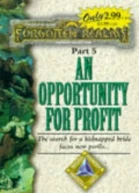 An Opportunity for Profit
