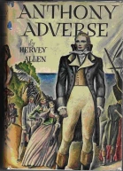Anthony Adverse volume one