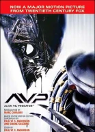 AVP Alien vs Predator The Movie Novelization