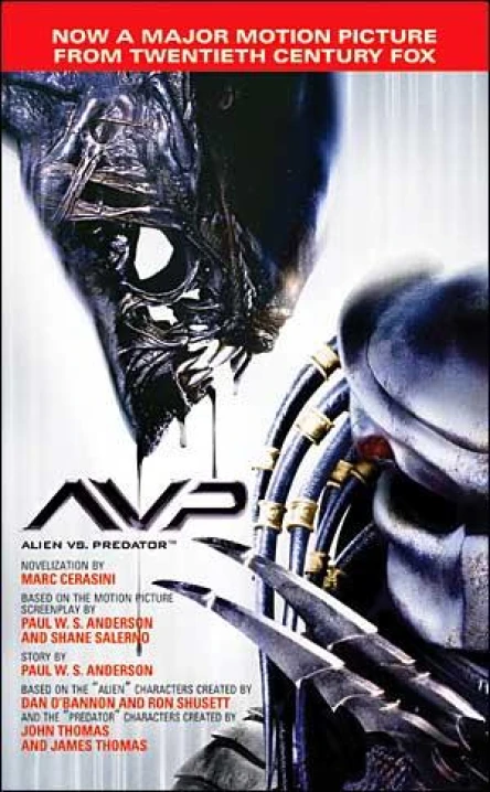AVP Alien vs Predator The Movie Novelization