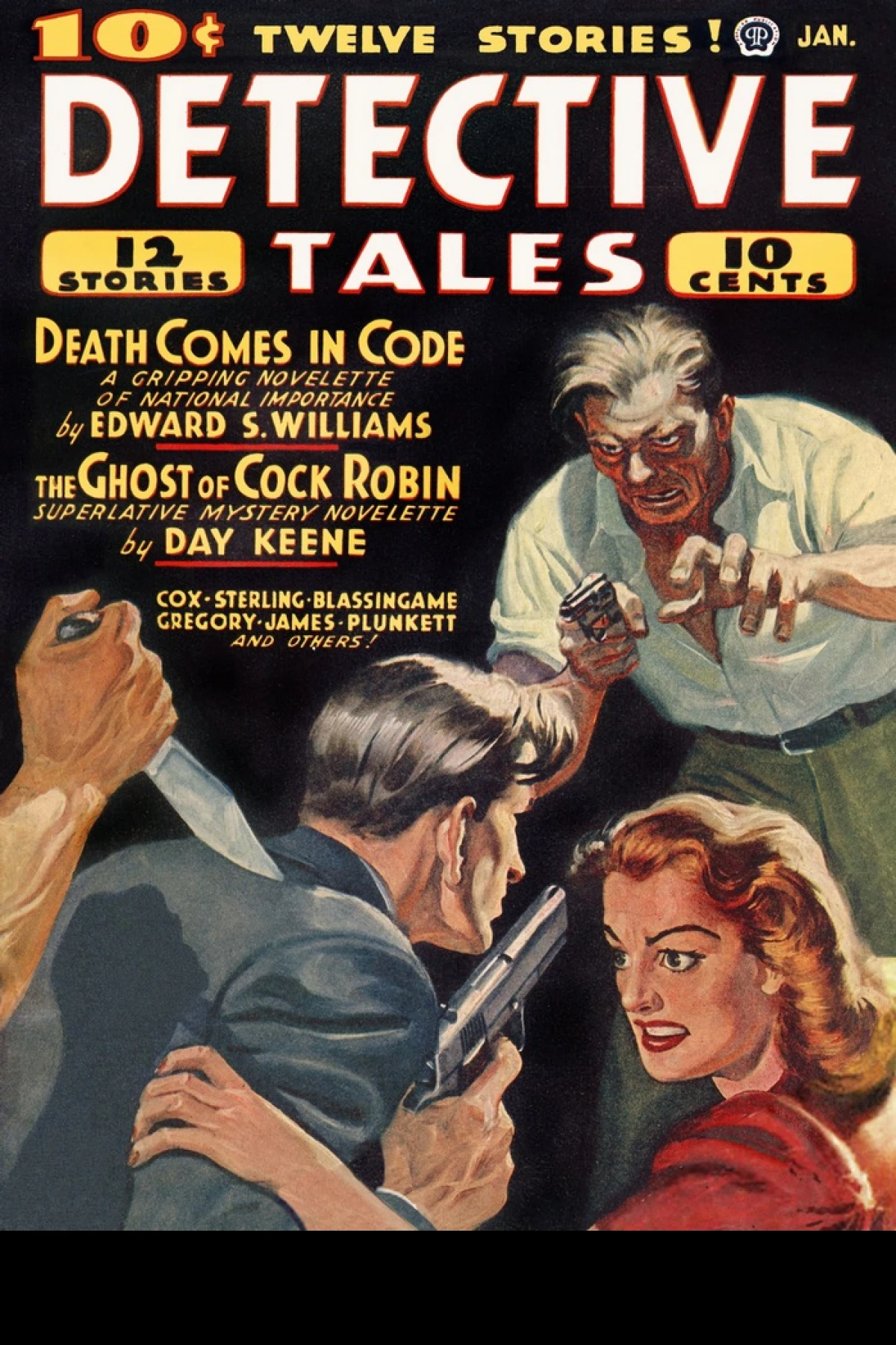 Detective Tales January 1941  Sterling Stewart