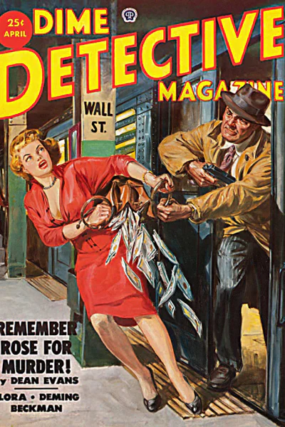 Dime Detective Magazine April 1953