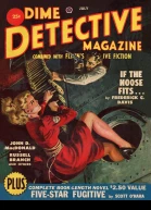 Dime Detective Magazine July 1950