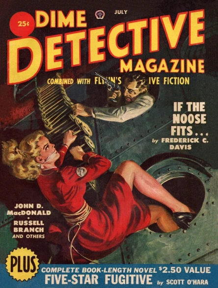 Dime Detective Magazine July 1950