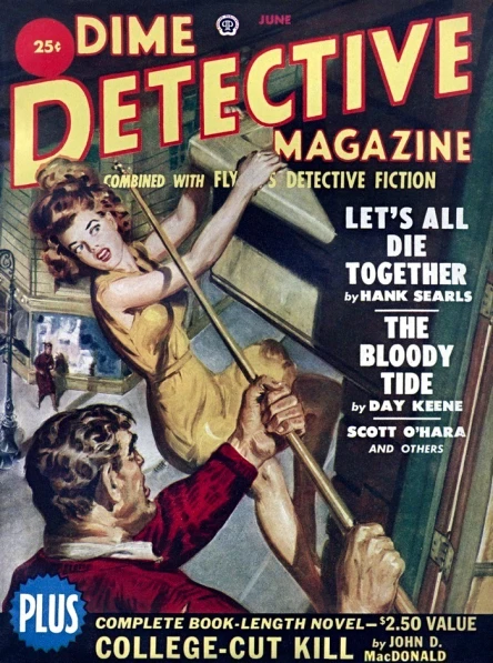 Dime Detective Magazine June 1950