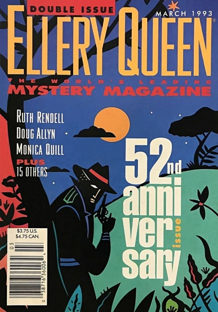 Ellery Queen Mystery Magazine Vol 101 Nos 3  4 Whole Nos 610  611 March 1993