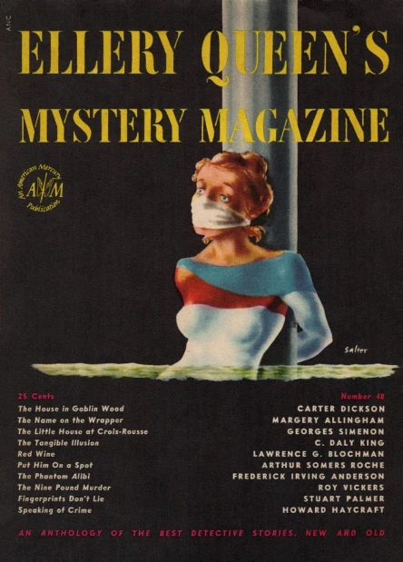 Ellery Queens Mystery Magazine Vol 10 No 48 November 1947