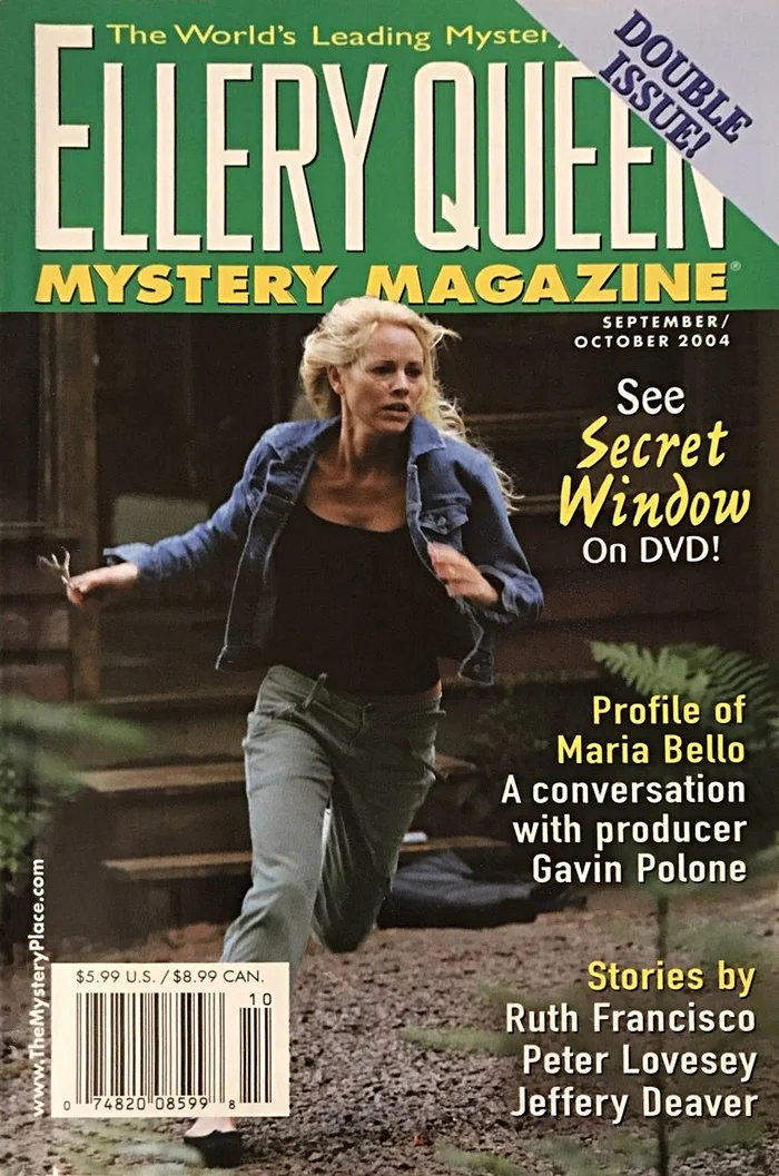 Ellery Queens Mystery Magazine Vol 124 Nos 3 4 Whole Nos 757 758 SeptemberOctober 2004  Deaver Jeffery