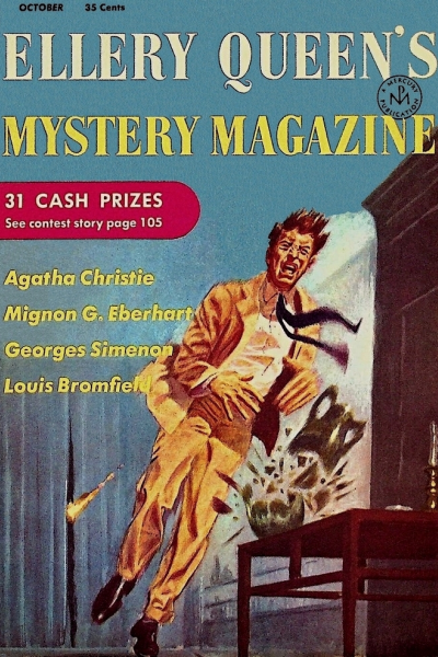Ellery Queens Mystery Magazine Vol 26 No 4 Whole No 143 October 1955