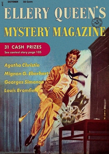 Ellery Queens Mystery Magazine Vol 26 No 4 Whole No 143 October 1955