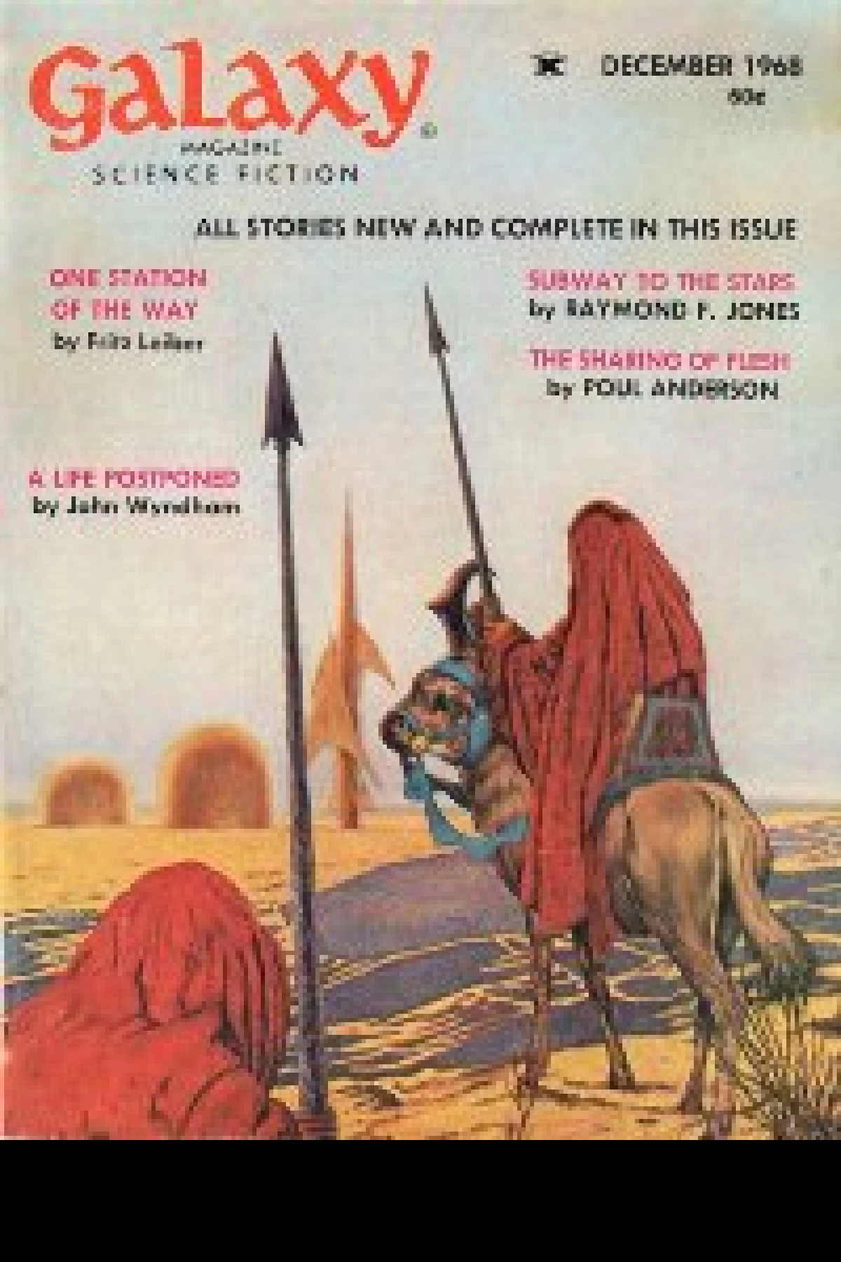 Galaxy Magazine December 1968  Anderson Poul