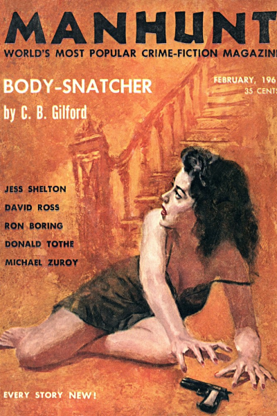 Manhunt Volume 9 Number 1 February 1961