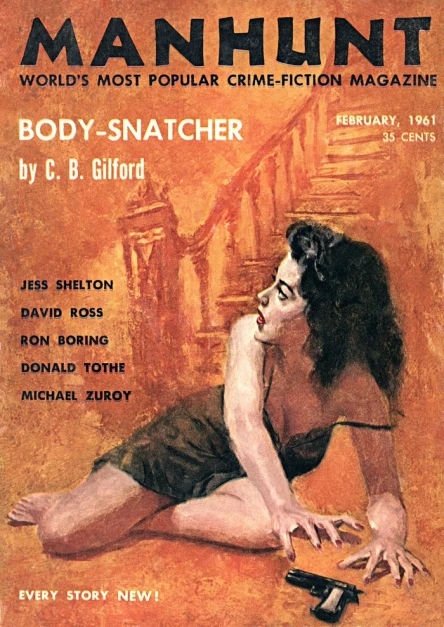 Manhunt Volume 9 Number 1 February 1961