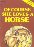 Of course she loves a horse