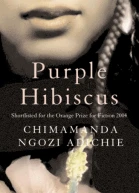 Purple hibiscus