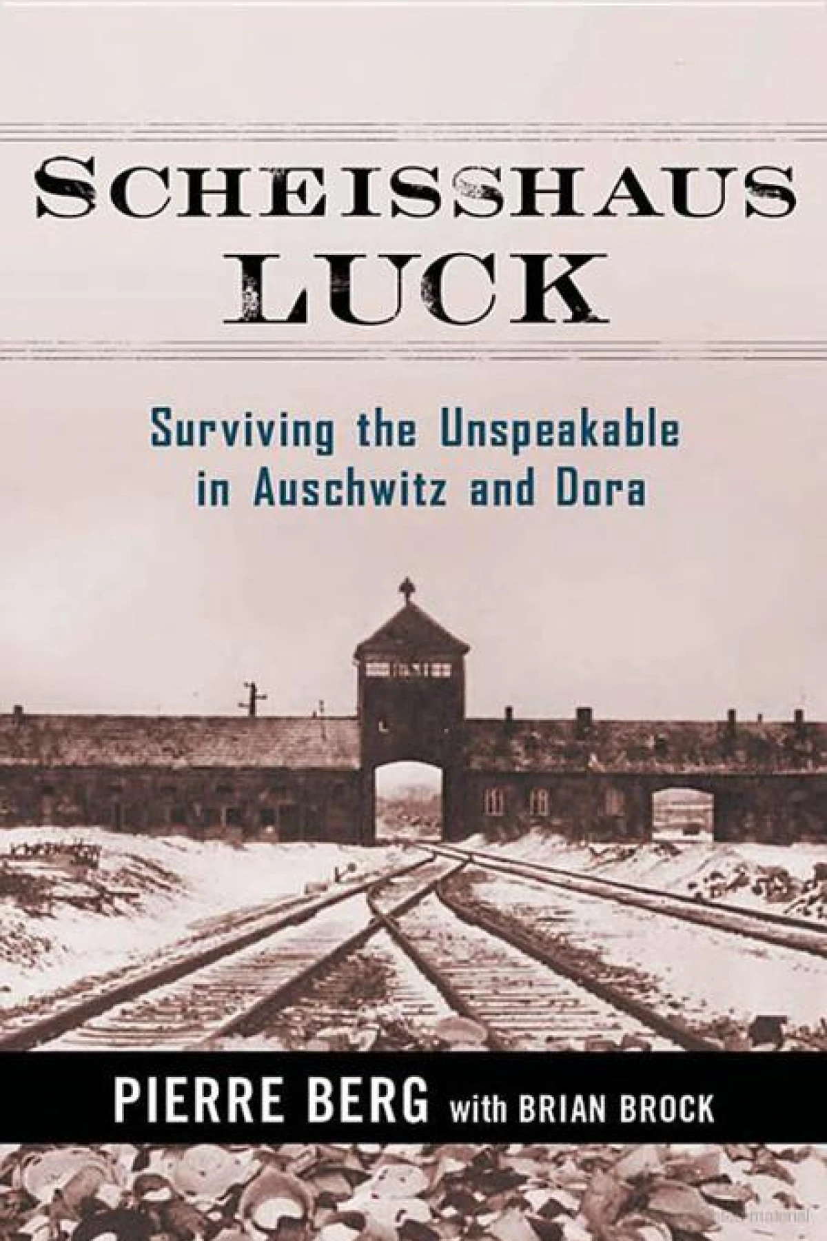 Scheisshaus Luck Surviving the Unspeakable in Auschwitz and Dora Berg Pierre