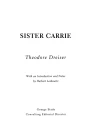 Sister Carrie