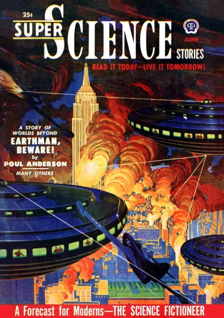 Super Science Stories June 1951