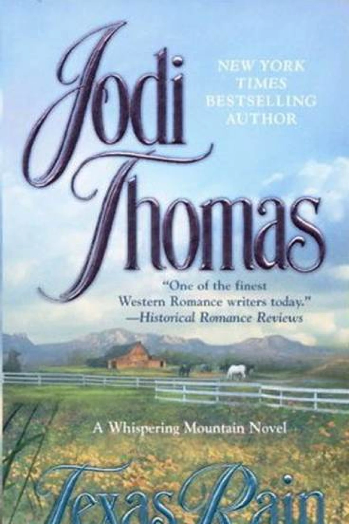 Texas Rain  Thomas Jodi