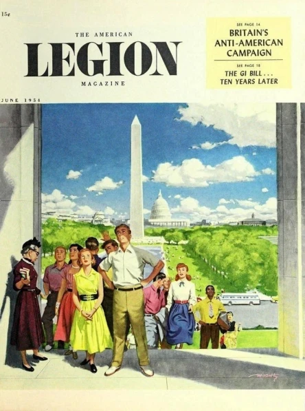 The American Legion Magazine June 1954