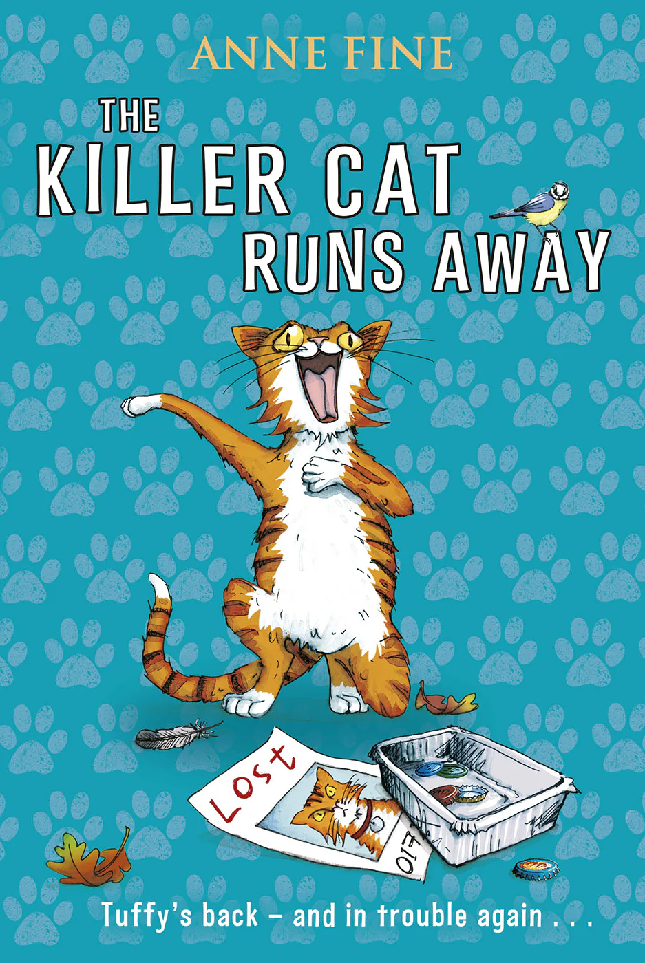The Killer Cat Runs Away  Fine Anne