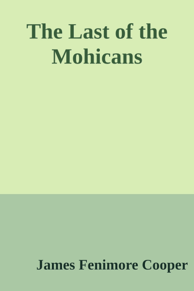 The Last of the Mohicans