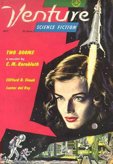 Venture Science Fiction Magazine July 1958
