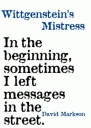 Wittgensteins Mistress
